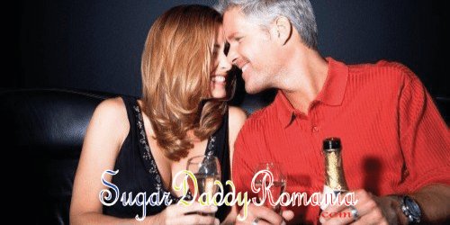 sugardaddy și sugarbaby la prima întâlnire râzând și distrându-se